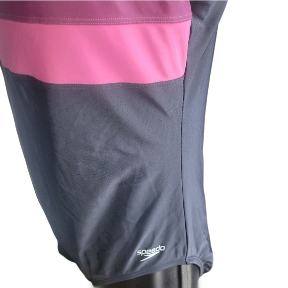 Speedo Purple, Pink and Black Colored Swimsuit 16 - Picture 3 of 4